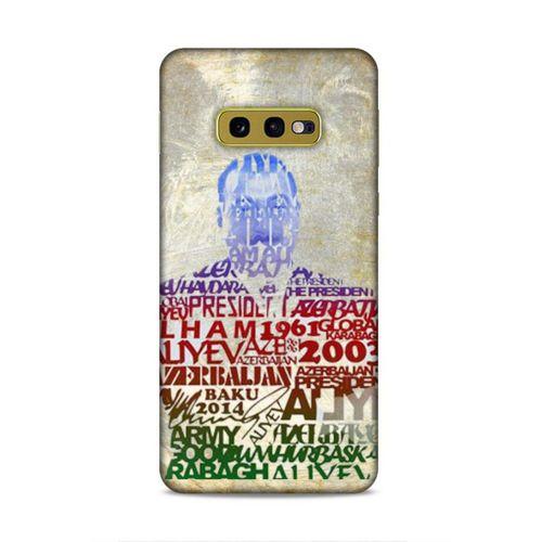 Samsung Galaxy S10e Uyumlu Kılıf Azarbaijan (22) Tam Koruma Kılıfı İlham Aliyev