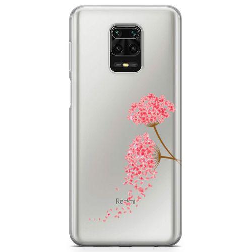 Xiaomi Redmi Note 9S Kılıf Hüzünlü Ortanca Arka Kapak Koruma Desenli Full Koruyucu