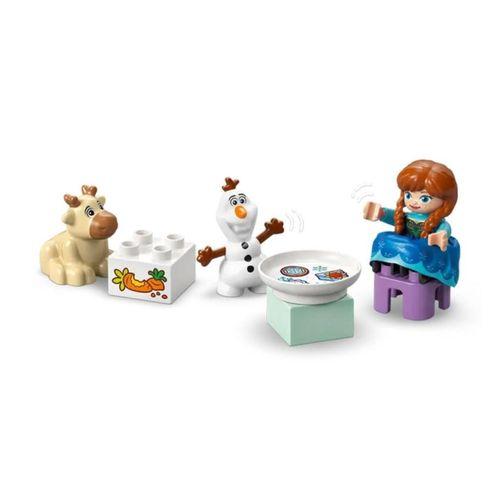 10455  Anna ve Elsa'nın Karlar Ülkesi Şato Partisi 54 parça +2 yaş