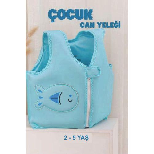 2-5 Yaş Arası Mavi Kuyruklu Sünger Yüzme Can Yeleği, Çocuklar Için Yüzdürme Ekipmanı, Havuz Can Simi