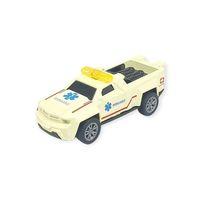 Çek Bırak Metal Küçük Arabalar 8 cm - SH40031 - Ambulans Arabası