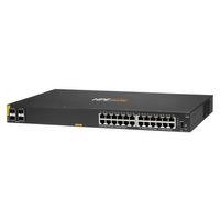 HPE R8N87A 6000 24 PORT GIGABIT+4X1GB SFP YÖNETİLEBİLİR 370W POE RACKMOUNT SWITCH