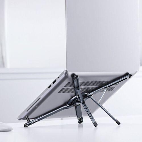 FENY FN-MS10, Magsafe, Dönebilen, Ayarlanabilir, Taşınabilir, Katlanır, Telefon-Tablet-Notebook Uyumlu, Yükseklik Ayarlı, Alüminyum Stand