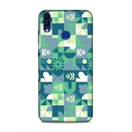 Huawei Honor 8C Uyumlu Kılıf Insomnia (39) Liquid Crystal Kılıf Yaprak