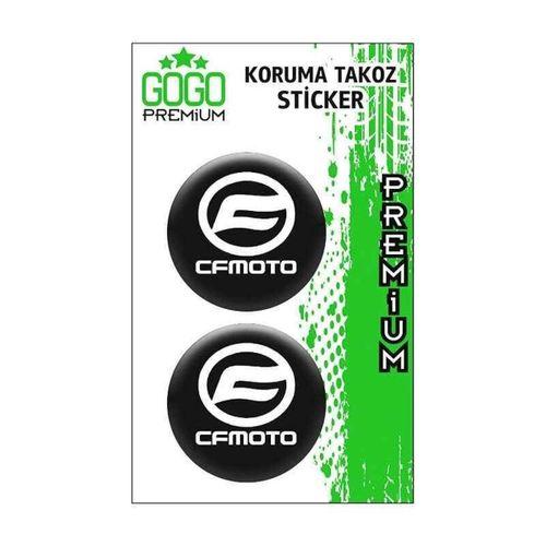 CF MOTO Cf Moto Beyaz Koruma Takozu 4X4 İkili Damla Sticker