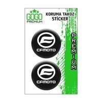 CF MOTO Cf Moto Beyaz Koruma Takozu 4X4 İkili Damla Sticker