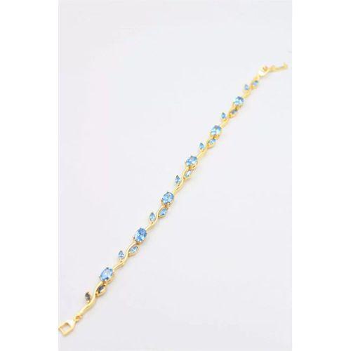 Çiçek Bileklik - Altın