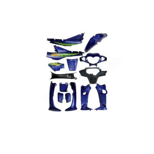 ÇELİK Çelik Kaporta Seti (Far+Stop Yok) Mavi Cub Stickerlı