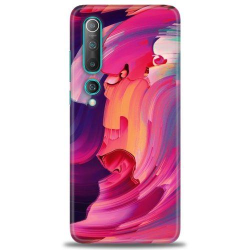 Xiaomi Mi 10 Kılıf HD Baskılı Kılıf - Renkler + Tam Ekran Koruyucu