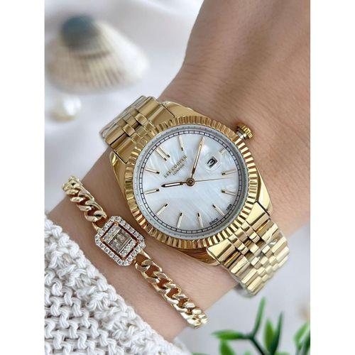 Lee Cooper Çelik Kordonlu 3 Atm Suya Dayanıklı Kadın Kol Saati VS.BLKT.0638