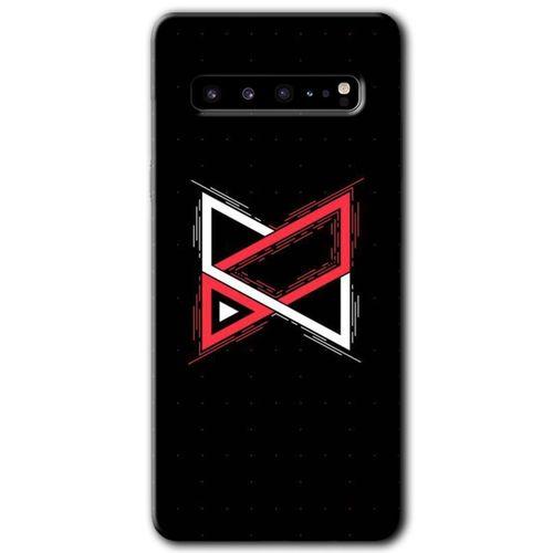 Potkal Hediye Fabrikası Samsung Galaxy S10 Plus Kılıf HD Desen Baskılı Arka Kapak - Kilit