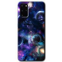 Galaxy S20 Plus Kılıf HD Desen Baskılı Arka Kapak - Gezegen Karışımı