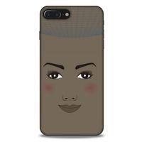 Emojix (49) Apple Iphone 8 Plus Kılıf Silikon Kapak Desenli