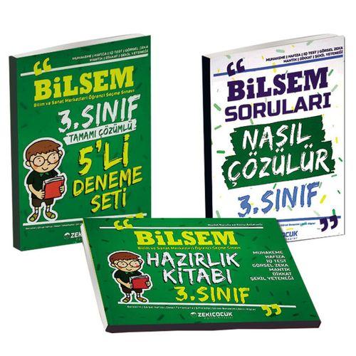 3. Sınıf BİLSEM Hazırlık Seti Zeki Çocuk Yayınları