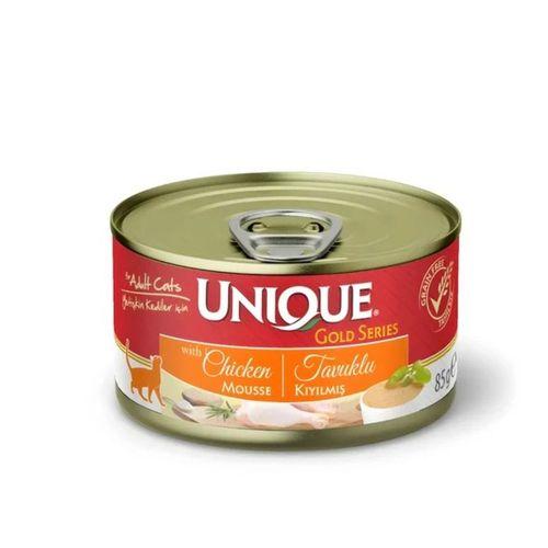 Unique Tavuklu Kıyılmış Kedi Konserve 85 gr