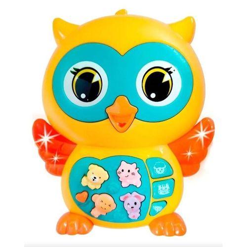 Baykuş Eğitici Bebek Piyanosu - Sarı