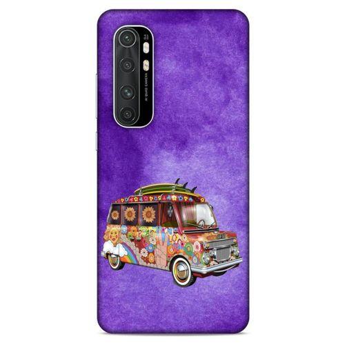 Retro (39) Desen Liquid Crystal Kılıf Renkli Xiaomi Mi Note 10 Lite Kılıf