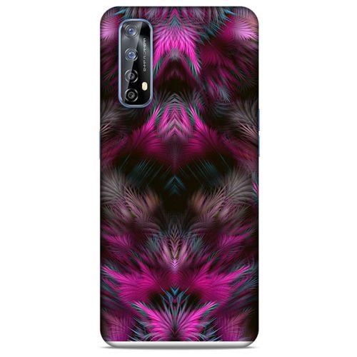 Huawei P Smart 2021 Kılıf Desenli Özel Seri Tüyler (40) Fit Silikon Kılıf