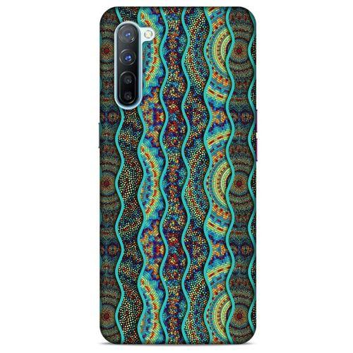 Oppo Reno 3 Kılıf Baskılı Özel Seri Taşlı (32) Soft Silikon Kılıf