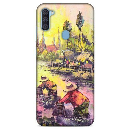 Cityx (14) Samsung Galaxy A11 Kılıf Silikon Kapak Desenli