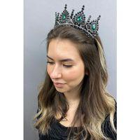 Antrasit Füme Ahu Model Gelin Kına Tacı