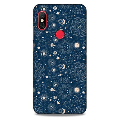 Spacex (13) Tema Silikon Kap Xiaomi Mi A2 Lite Kılıf