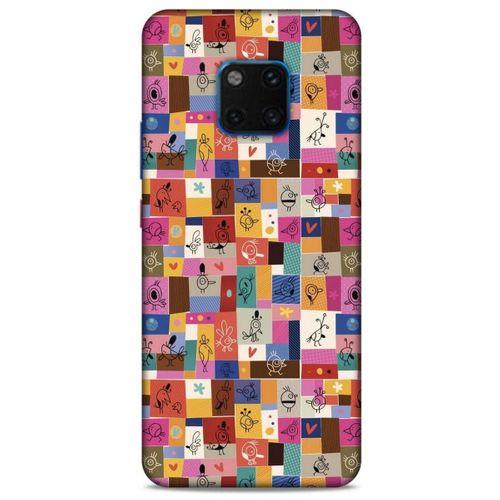 Animax Mutlu Kuşlar Huawei Mate 20 Pro Kılıf Desenli Silikon