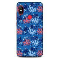 Xiaomi Redmi Note 6 Pro Uyumlu Kılıf Mavi Delisi (36) Glitter Kılıf Lokal