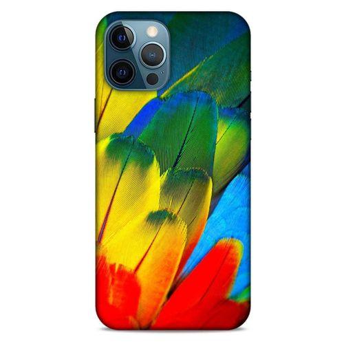 Apple iPhone 12 Pro Max Kılıf Desenli Özel Seri Tüyler (3) Kapak