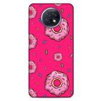 Xiaomi Redmi Note 9T Uyumlu Kılıf Pembe Delisi (28) Arka Kapak Donut