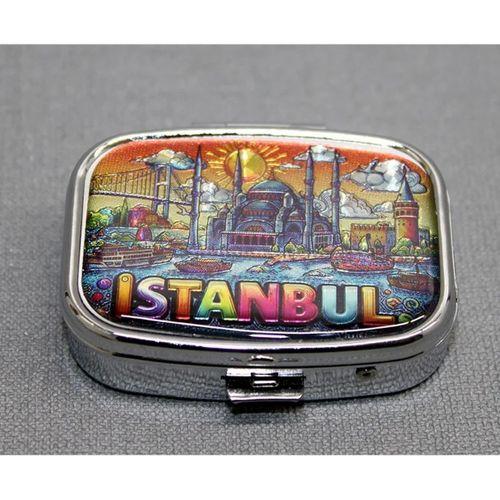 İstanbul Temalı İlaç Kutusu - Model 12