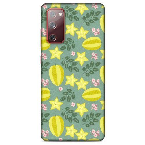 Frutix Carambola 01 Samsung Galaxy S20 Fe Kılıf Desenli Silikon