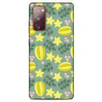 Frutix Carambola 01 Samsung Galaxy S20 Fe Kılıf Desenli Silikon