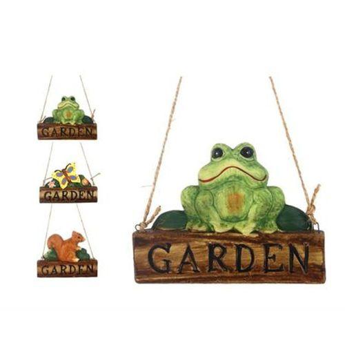 Asılabilir Balkon Ve Bahçe Süsü 12X8X1Cm