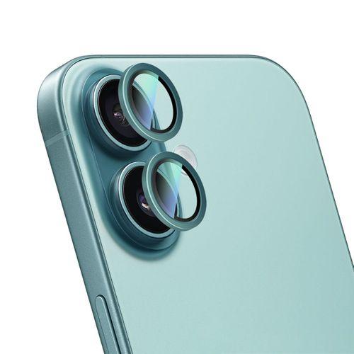 Apple iPhone 16 CaseWorld Alloy Serisi Oleofobik Anti Reflective Kamera Lens Koruyucu