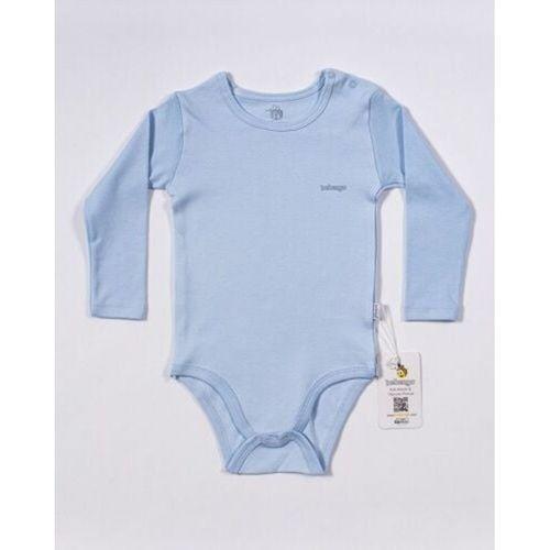 Bebengo Bebengo BU4024 Basic Uzun Kol Yaş Body Mavi