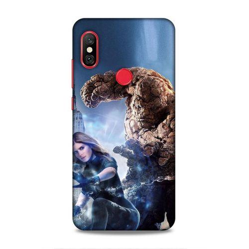 Xiaomi Mi A2 Lite Uyumlu Kılıf BMovie (47) Crystal Flex Kılıf Fantastik Dörtlü