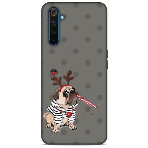 Animax Boynuzlu Pug Oppo Realme 6 Kılıf Desenli Silikon