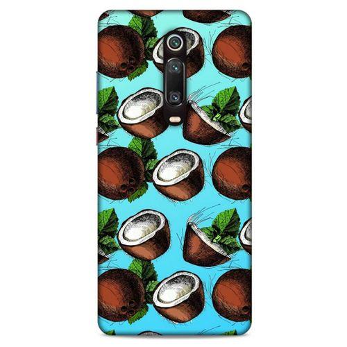 Frutix Hindistan Cevizi 02 Xiaomi Mi 9T Kılıf Desenli Silikon