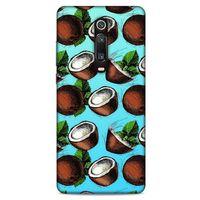 Frutix Hindistan Cevizi 02 Xiaomi Mi 9T Kılıf Desenli Silikon