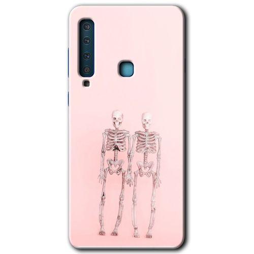 Potkal Hediye Fabrikası Samsung Galaxy A9 2018 Kılıf HD Desen Baskılı Arka Kapak - Yaşayan Çift