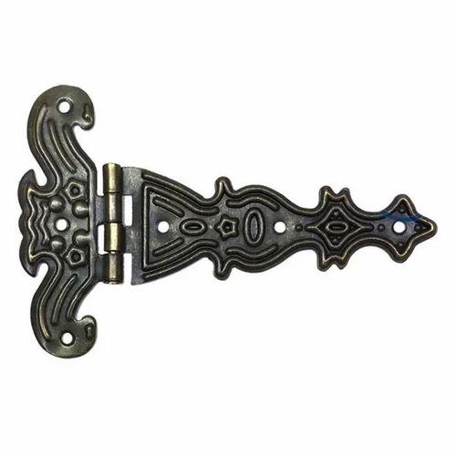 Dekoratif, Sac Tek Kuyruklu Menteşe - 69x102 Mm, Büyük, Antik, 1 Adet