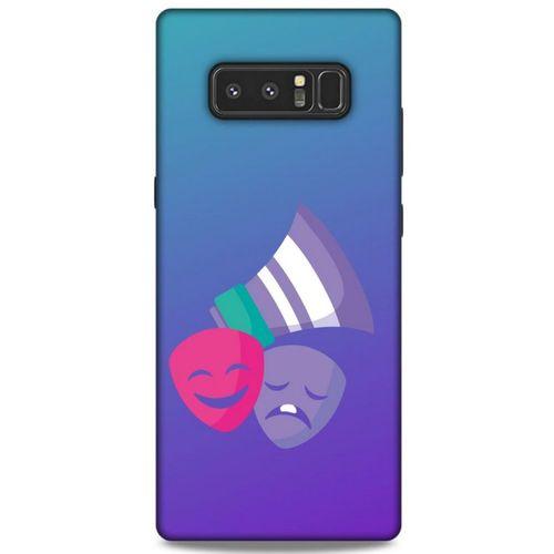 Emojix (46) Samsung Galaxy Note 8 Kılıf Silikon Kapak Desenli