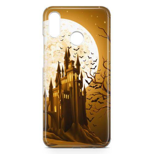 Huawei P20 Lite Kılıf Dolunay Arka Kapak Koruma Desenli Full Koruyucu