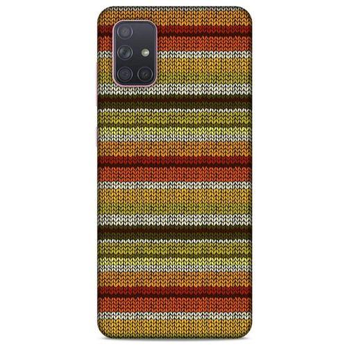 Kazak (4) Desenli Silikon Kapak Telefon Kabı Samsung Galaxy A71 Kılıf