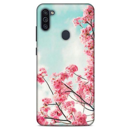 Lopard Samsung Galaxy M11 Uyumlu Kılıf Bahar (44) Tough Armor Kılıf Kiraz Çiçekleri