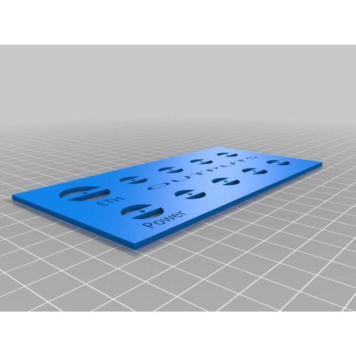 8 Port LED Dağıtım MTM AC30C 11 Montaj (Bu ürün Sadece Plastik parçadır - Almadan Önce Soru Sorabilirsiniz)