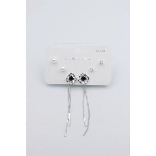 Çoklu Set Küpe - Gümüş