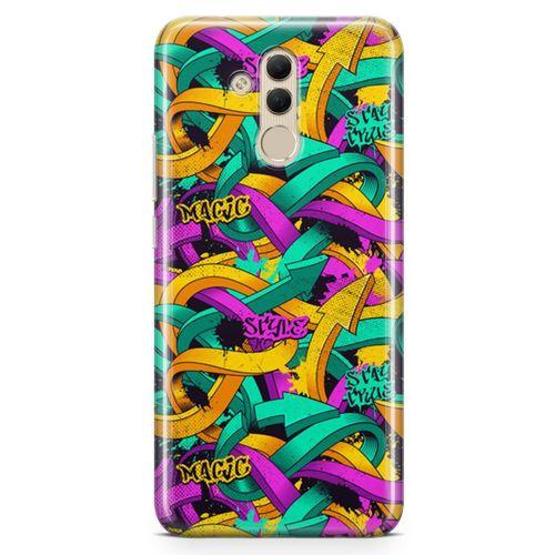 Huawei Mate 20 Lite Kılıf Stay True Arka Kapak Koruma Desenli Full Koruyucu
