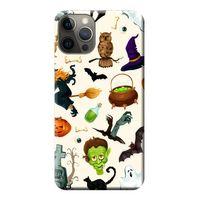 iPhone 12 Pro Kılıf Halloween Baskılı Esnek TPU Silikon